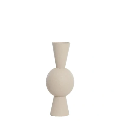 Afbeelding van Light&amp;living Vaas deco Ø25x60 cm CHEDI mat licht grijs