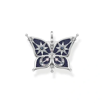 Afbeelding van Thomas Sabo Hanger 925 sterling Zilver gekleurde edelsteen One Size 32019561