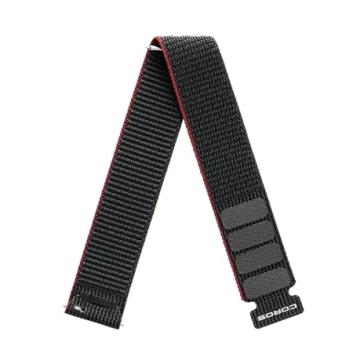 Afbeelding van COROS PACE 3 Nylon armband inkt (zwart en rood)