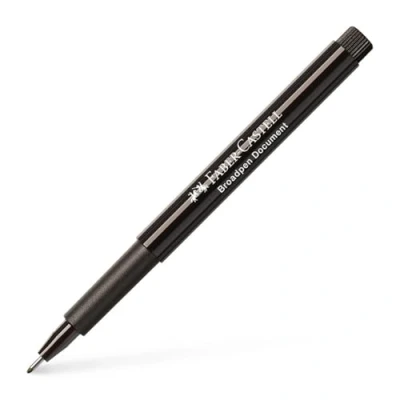 Image de Marqueur permanent Faber Castell Broadpen 1554 Noir