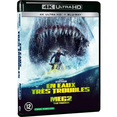 Image de Warner Home Video The Meg 2: Trench (steelbook) 4k Blu ray