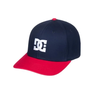 Afbeelding van DC Shoes STAR Flexfit Pet, Heren, Maat: S/M, Xbrr dress blues barbados cherry