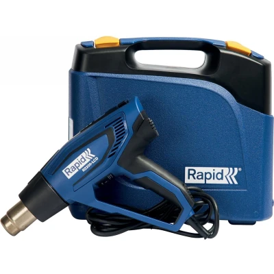 Afbeelding van Rapid R2200 LCD Heteluchtpistool in koffer 2200W 50 650C