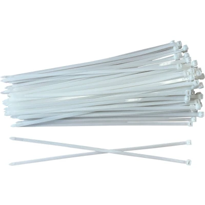 Afbeelding van Kortpack 990350 Tyraps Wit 2.5 x 100mm (100st)