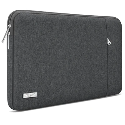 Image de TECOOL Protection 15 15,6 Pochette Ordinateur portable pour 15,6&quot; HP Lenovo Dell Acer ASUS Chromebook Samsung, MacBook Pro 16 2021,Matebook D15, Housse pc Antichoc imperméable,Noir