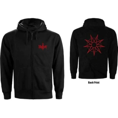 Afbeelding van Slipknot 9 Point Star Vest met capuchon 2XL Zwart