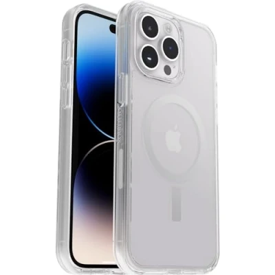 Afbeelding van Otterbox Symmetry Plus Apple iPhone 14 Pro Max Back Cover met MagSafe Magneet Transparant
