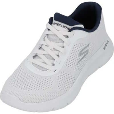 Afbeelding van Skechers Performance GO WALK FLEX Sportieve wandelschoenen, Heren, Maat: 42, White Textiel/ synthetisch