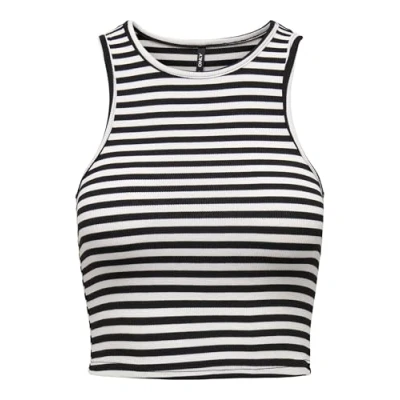 Afbeelding van Only Belia S/l Crop Top Box Black ZWART L