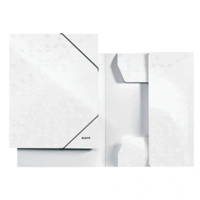 Image de Leitz 3982 WOW farde en carton A4 blanc métallisé