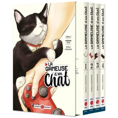 Image de La Gameuse et son chat Coffret vol. 01 à 04
