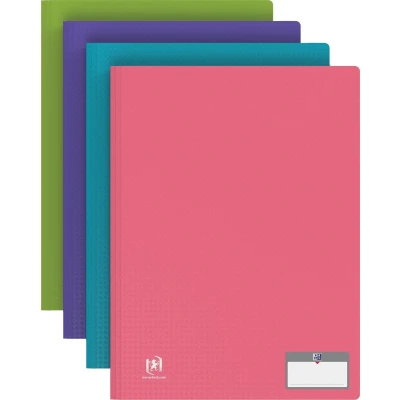 Afbeelding van ELBA Memphis showalbum A4 40 tassen PP assorti style 1 stuk