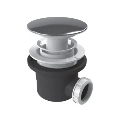 Afbeelding van Allibert douche afvoerplug chrome