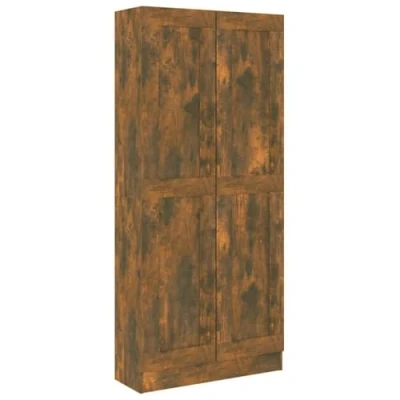 Afbeelding van vidaXL Boekenkast gerookte eik 82,5 x 30,5 185,5 cm bewerkt hout