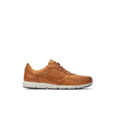 Afbeelding van Pikolinos Fuencarral heren sneaker bruin maat 40 (EU) 6 (UK)