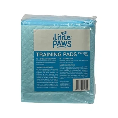 Afbeelding van Little paws training pads 33x45 cm 100 st