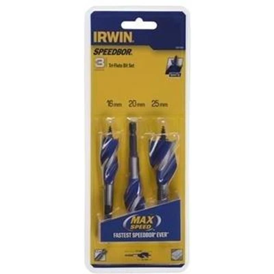 Afbeelding van Irwin Set IR Blue Groove 6X 4&quot; 3 delig stubby