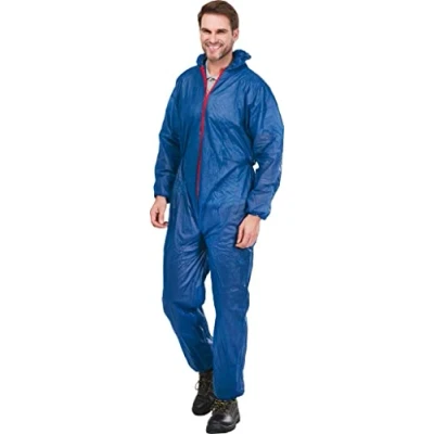 Afbeelding van REIS KOM Schilderspak, complete combinatie, beschermend pak, verfpak, blauw, maat M
