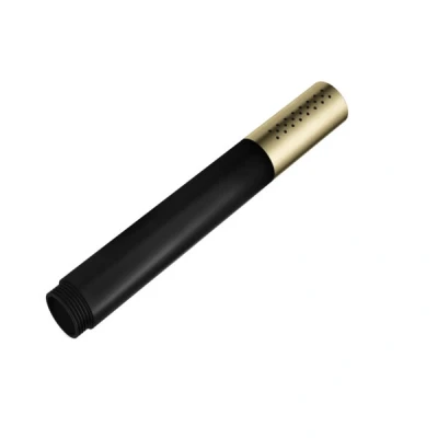 Afbeelding van HotBath Cobber Staafhanddouche 2.4cm 1 stand messing Geborsteld