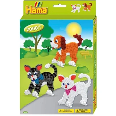 Afbeelding van Hama Dog And Cats 2000St.
