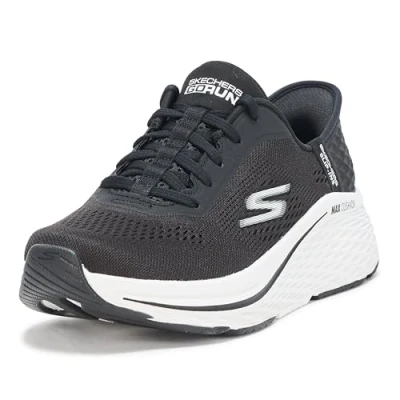 Afbeelding van Skechers Slip Ins: Max Cushioning Elite 2.0 Vanish, Vrouwen, Zwart, Sportschoenen, maat: 37