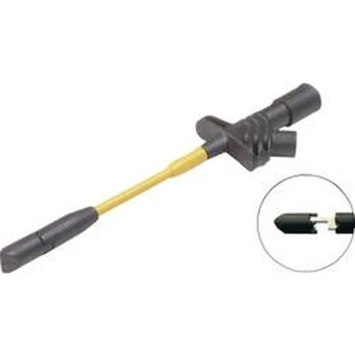 Afbeelding van SKS Hirschmann KLEPS 2700 sw Grijpklem Steekaansluiting 4 mm CAT II 1000 V Zwart