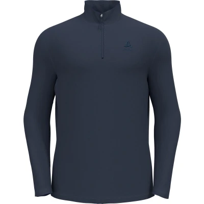 Afbeelding van ODLO MID Layer 1/2 Berra Fleece trui, Heren, Maat: 50/52, Dark sapphire