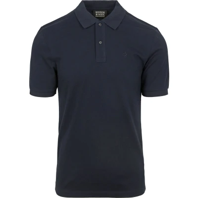 Afbeelding van Scotch &amp; Soda CORE LOGO Poloshirt, Heren, Maat: XXL, Night