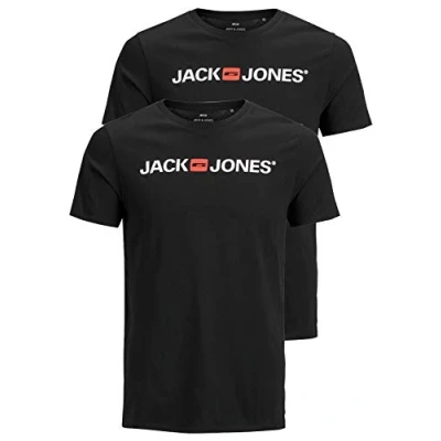 Afbeelding van Jack &amp; Jones Jjecorp Logo Tee Ss Crew Neck Ss19 Noos T shirt voor heren.
