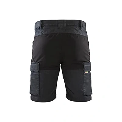 Afbeelding van Blaklader Service short met stretch 1437 1147 Marineblauw/Zwart C54