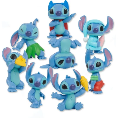 Afbeelding van Disney Stitch Set van 8 Speelfiguren