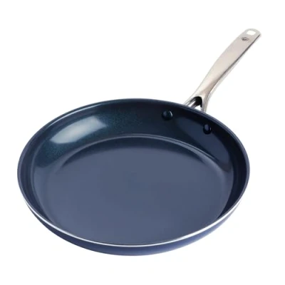 Afbeelding van Blue Diamond Koekenpan 30 CM Blauw Inductie anti aanbak PFAS vrij