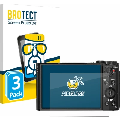 Afbeelding van BROTECT Screenprotector voor Sony Cyber Shot DSC HX99 Folie Beschermfolie Beschermglas transparant (3 Stuks)