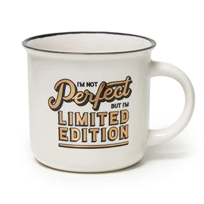 Afbeelding van Legami Milano Take a Break Cup Puccino porseleinen mok, wit, M (1 stuk)