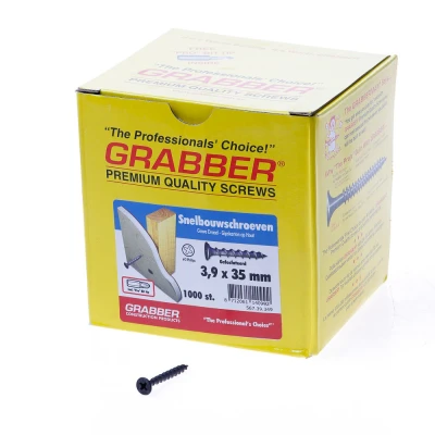Afbeelding van Grabber Snelbouwschroef 3.9x 35 grof 1.000 stuks