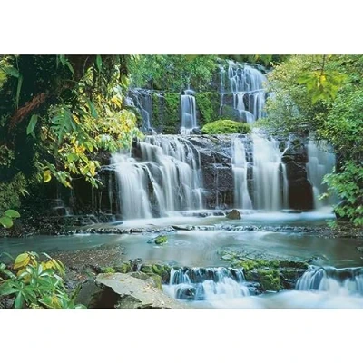 Afbeelding van Fotobehang Pura Kaunui Falls 368x254 cm 8 256