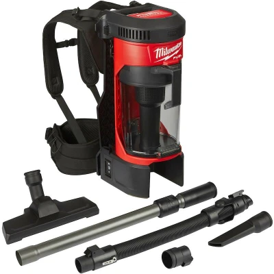 Afbeelding van MILWAUKEE M18 FBPV 0 FUEL rugzak accu stofzuiger (zonder en lader) 4933464483