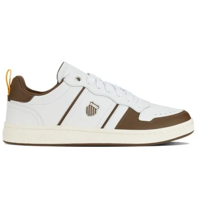 Afbeelding van K SWISS Lozan Match LTH Sneakers laag, Heren, Maat: 42.5, White teak black Leer