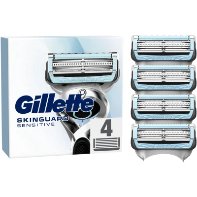 Afbeelding van Gillette Scheermesjes SkinGuard Sensitive 4 stuks