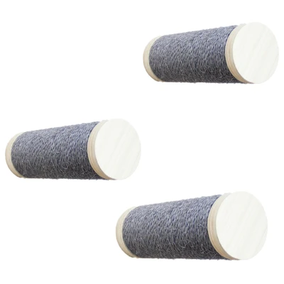 Afbeelding van All For Paws Skywalk Medium Step Post Playground 3 Pack Wandkrabpaal 29x10x28 cm Grijs