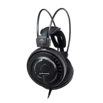 Afbeelding van Audio Technica ATH AD700X Audiophile Open Air Over Ear Headphones Lightweight (Black)