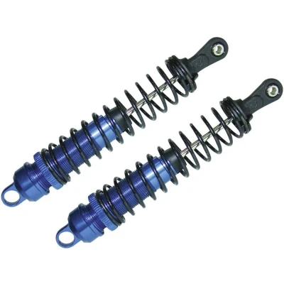 Afbeelding van Reely 1:8 Hydraulische schokdempers aluminium Blauw (metallic) Met veren Zwart 126 mm 2 stuk(s)