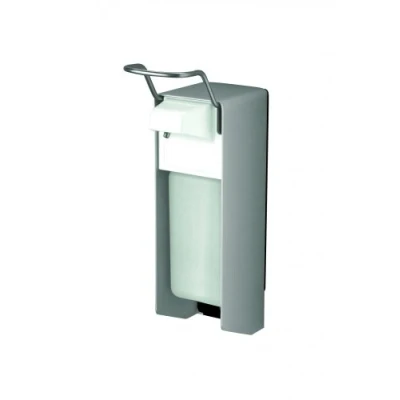 Afbeelding van MediQo line Zeep &amp; desinfectiemiddeldispenser 500 ml KB aluminium
