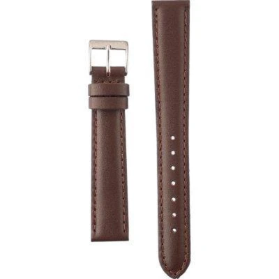 Afbeelding van Morellato Horlogebandje horlogeband U0969 Grafic leer Bruin bandbreedte 16.00 mm