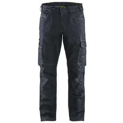 Image de Pantalon services denim/stretch 2D marine