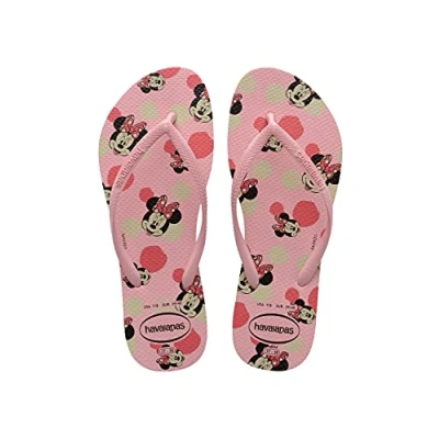Afbeelding van Havaianas Slim Disney teenslippers voor dames, Macaron Roze