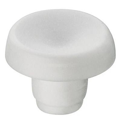 Afbeelding van Deurstopper wit voor boorgat, 5 mm (100 stuks)