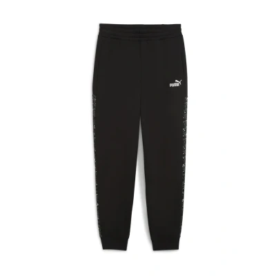 Afbeelding van Puma Graphic Animal Comfort Highwaist Trainingsbroek, Dames, Maat: XS, Black