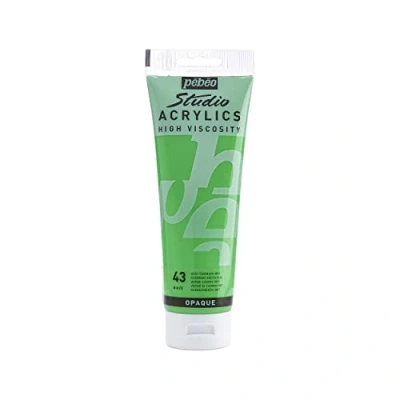 Afbeelding van Pébéo Acrylique Fine Studio Acrylics Peinture Vert Cadmium Imitation 250 ml 169 043