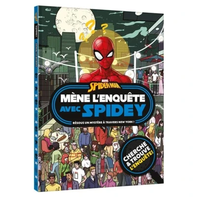 Image de Spider Man Mène l&#039;enquête avec Cherche et trouve enquête MARVEL